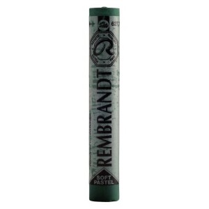 SOFT PASTEL REMBRANDT 627.7 Cinnabar Green Deep 7
