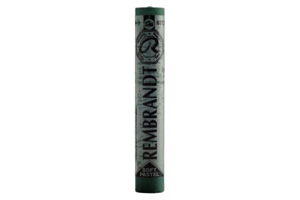 SOFT PASTEL REMBRANDT 627.7 Cinnabar Green Deep 7