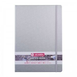 ΜΠΛΟΚ ΣΧΕΔΙΟΥ 21x30 Shiny Silver ΜΕ ΛΑΣΤΙΧΟ ART CREATION 140g 80 ΦΥΛΛΑ ΜΠΛΟΚ ΣΧΕΔΙΟΥ 21x30 Shiny Silver ΜΕ ΛΑΣΤΙΧΟ ART CREATION 140g 80 ΦΥΛΛΑ