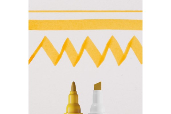 ΜΑΡΚΑΔΟΡΟΣ ΜΕ 2 ΜΥΤΕΣ ECOLINE ROYAL TALENS 202 Deep Yellow