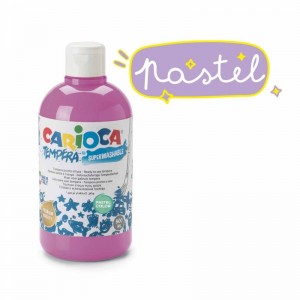 ΤΕΜΠΕΡΕΣ 500ml ΠΑΣΤΕΛ ΜΩΒ CARIOCA ΤΕΜΠΕΡΕΣ 500ml ΠΑΣΤΕΛ ΜΩΒ CARIOCA