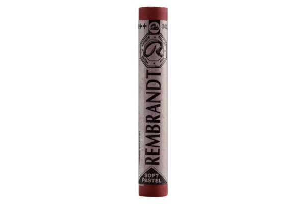 SOFT PASTEL REMBRANDT 343.7 Caput Mortuum Red 7
