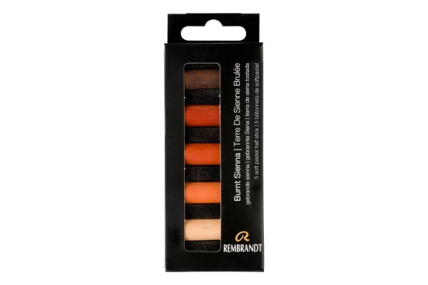 REMBRANDT SOFT PASTELS  BURNT SIENNA SET 5 ΤΕΜ