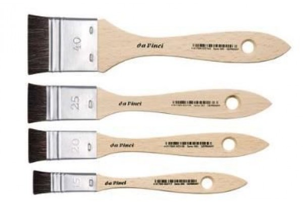 ΠΙΝΕΛΟ ΣΠΑΤΟΥΑΡ  ΠΛΑΚΕ n15 PONYHAIR BLENDER DA VINCI