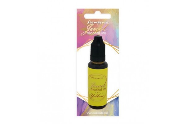 ΜΕΛΑΝΙ ΑΛΚΟΟΛΗΣ STAMPERIA 18ML YELLOW JEWEL ALCOHOL INKS