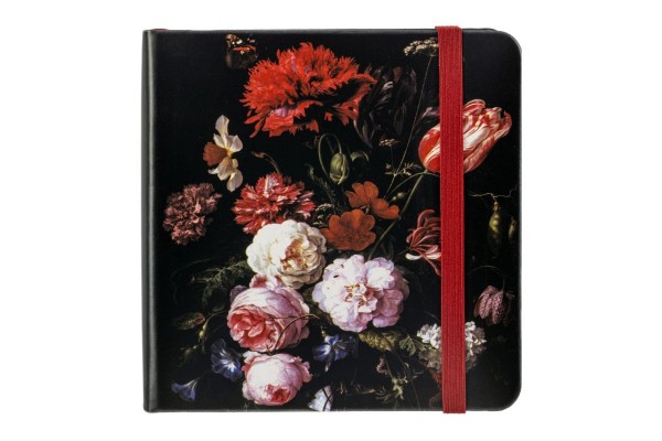 ΜΠΛΟΚ ΣΧΕΔΙΟΥ 12x12 Flowers ΜΕ ΛΑΣΤΙΧΟ ART CREATION 140g 80ΦΥΛΛΑ