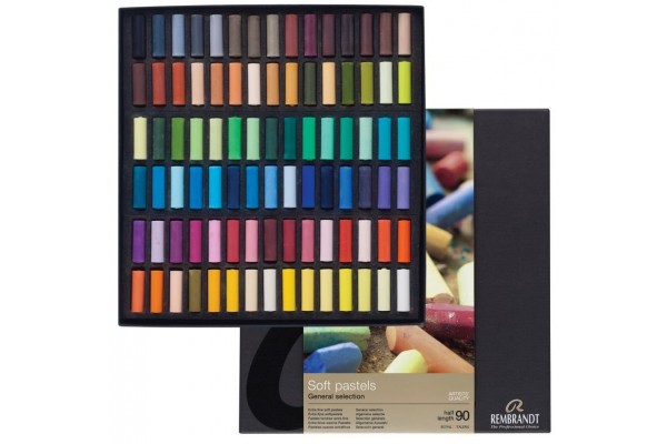 REMBRANDT SOFT PASTELS SET 300 C90.5 90 HALF STICKS