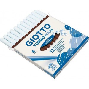 ΜΑΡΚΑΔΟΡΟΙ ΖΩΓΡΑΦΙΚΗΣ ΧΟΝΔΡΟΙ ΚΑΦΕ 12ΤΕΜ GIOTTO TURBO MAXI ΠΛΕΝΟΜΕΝΟΙ ΜΑΡΚΑΔΟΡΟΙ ΖΩΓΡΑΦΙΚΗΣ ΧΟΝΔΡΟΙ ΚΑΦΕ 12ΤΕΜ GIOTTO TURBO MAXI ΠΛΕΝΟΜΕΝΟΙ