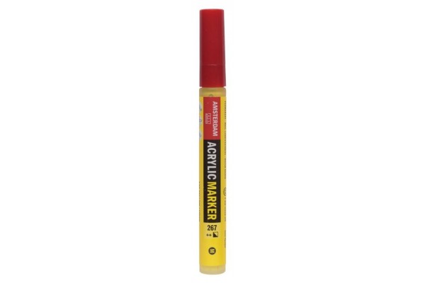 ΜΑΡΚΑΔΟΡΟΣ ΑΚΡΥΛΙΚΟΣ AMSTERDAM 4mm 267 Azo Yellow Lemon SW