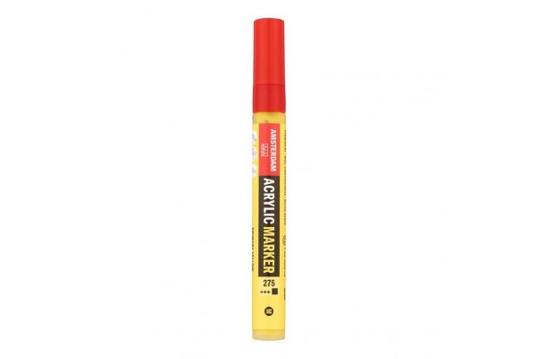 ΜΑΡΚΑΔΟΡΟΣ ΑΚΡΥΛΙΚΟΣ AMSTERDAM 4mm 275 Primary Yellow SW