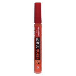 ΜΑΡΚΑΔΟΡΟΣ ΑΚΡΥΛΙΚΟΣ AMSTERDAM 4mm 311 Vermilion SW