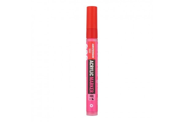 ΜΑΡΚΑΔΟΡΟΣ ΑΚΡΥΛΙΚΟΣ AMSTERDAM 4mm 366 Quinacridone Rose SW