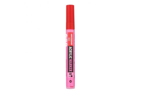 ΜΑΡΚΑΔΟΡΟΣ ΑΚΡΥΛΙΚΟΣ AMSTERDAM 4mm 385 Quinacridone Rose Light SW