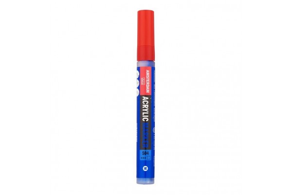 ΜΑΡΚΑΔΟΡΟΣ ΑΚΡΥΛΙΚΟΣ AMSTERDAM 4mm 504 Ultramarine SW