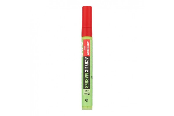 ΜΑΡΚΑΔΟΡΟΣ ΑΚΡΥΛΙΚΟΣ AMSTERDAM 4mm 617 Yellowish Green SW