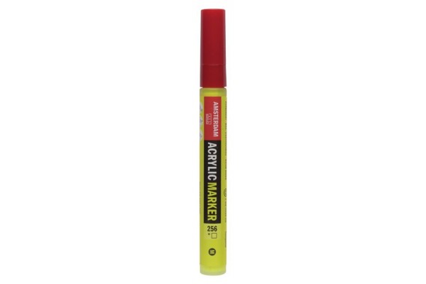 ΜΑΡΚΑΔΟΡΟΣ ΑΚΡΥΛΙΚΟΣ AMSTERDAM 4mm 256 Reflex Yellow SW