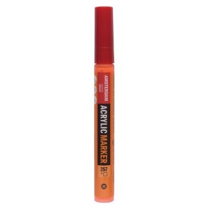 ΜΑΡΚΑΔΟΡΟΣ ΑΚΡΥΛΙΚΟΣ AMSTERDAM 4mm 257 Reflex Orange SW ΜΑΡΚΑΔΟΡΟΣ ΑΚΡΥΛΙΚΟΣ AMSTERDAM 4mm 257 Reflex Orange SW