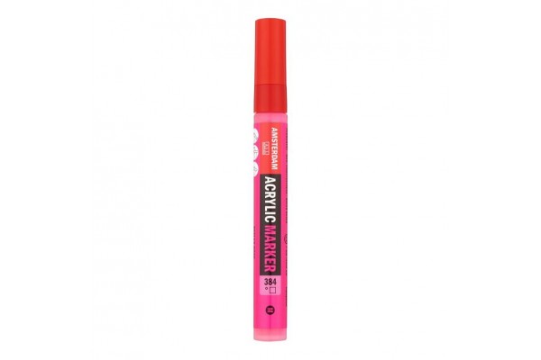 ΜΑΡΚΑΔΟΡΟΣ ΑΚΡΥΛΙΚΟΣ AMSTERDAM 4mm 384 Reflex Rose SW