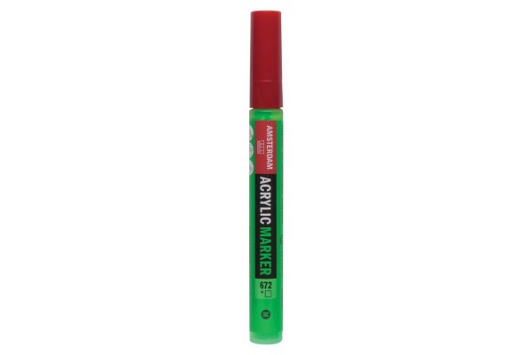 ΜΑΡΚΑΔΟΡΟΣ ΑΚΡΥΛΙΚΟΣ AMSTERDAM 4mm 672 Reflex Green SW