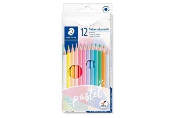 ΣΕΤ ΞΥΛΟΜΠΟΓΙΑΣ ΠΑΣΤΕΛ STAEDTLER 12ΤΕΜ