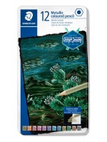 ΣΕΤ ΞΥΛΟΜΠΟΓΙΑΣ ΜΕΤΑΛΛΙΚΑ ΧΡΩΜΑΤΑ STAEDTLER 12ΤΕΜ
