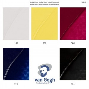 ΣΕΤ ΛΑΔΙA VAN GOGH 5X20ML Primary