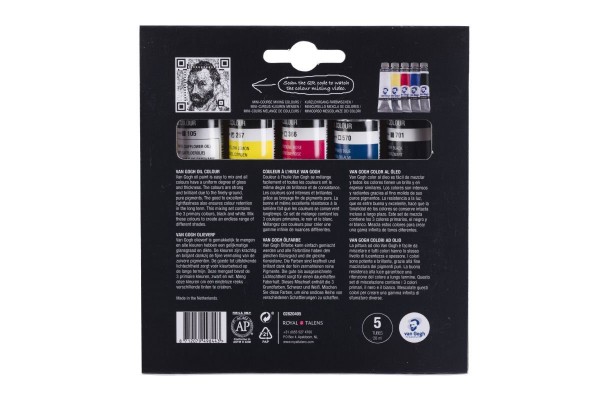 ΣΕΤ ΛΑΔΙA VAN GOGH 5X20ML Primary