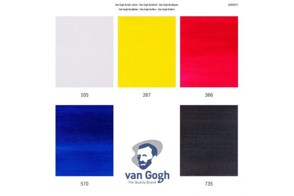 ΣΕΤ ΑΚΡΥΛΙΚΑ VAN GOGH 5x40ml Primary Set