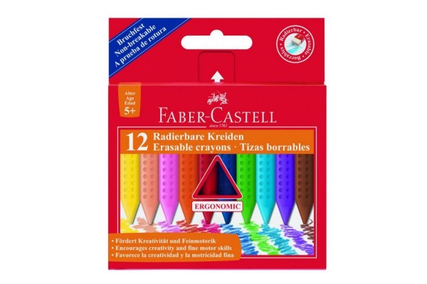 ΚΗΡΟΜΠΟΓΙΕΣ 122520 GRIP CRAYONS 12ΤΜΧ ΠΟΥ ΣΒΗΝΟΥΝ RR122520