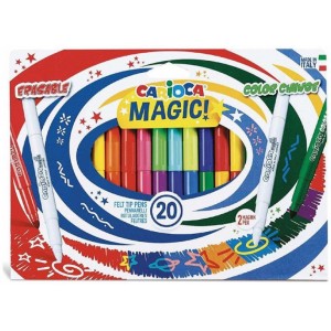 ΜΑΡΚΑΔΟΡΟΙ ΖΩΓΡΑΦΙΚΗΣ MAGIC 20ΧΡΩΜΑΤΩΝ CARIOCA ΜΑΡΚΑΔΟΡΟΙ ΖΩΓΡΑΦΙΚΗΣ MAGIC 20ΧΡΩΜΑΤΩΝ CARIOCA