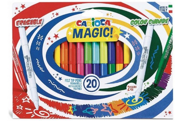 ΜΑΡΚΑΔΟΡΟΙ ΖΩΓΡΑΦΙΚΗΣ MAGIC 20ΧΡΩΜΑΤΩΝ CARIOCA