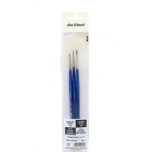 ΣΕΤ ΠΙΝΕΛΑ DA VINCI FORTE BASIC 3TEM, 393 -5, -3, 0 ΣΕΤ ΠΙΝΕΛΑ DA VINCI FORTE BASIC 3TEM, 393 -5, -3, 0