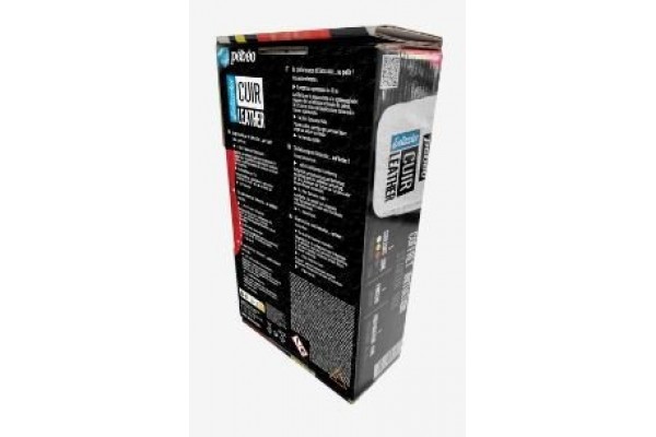 ΣΕΤ ΧΡΩΜΑΤΑ ΓΙΑ ΔΕΡΜΑ 5x20ml + Primer και πινέλο SETACOLOR LEATHER  PEBEO