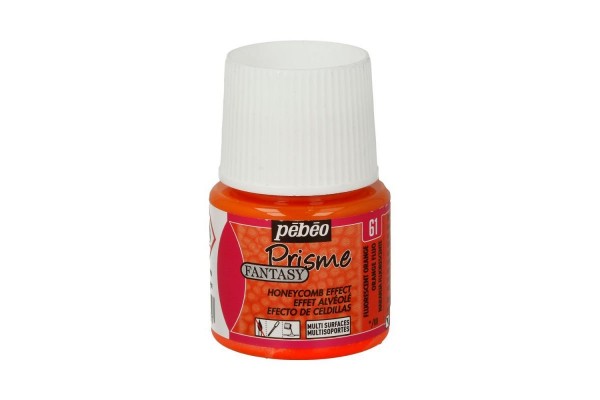 ΣΜΑΛΤΟ (ENAMEL) FANTASY PRISME Fluo Orange 45ml PEBEO
