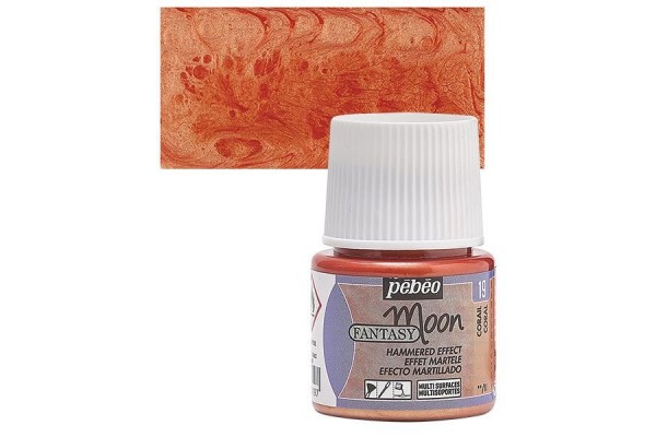 ΣΜΑΛΤΟ (ENAMEL) FANTASY MOON Coral Red 45ml PEBEO