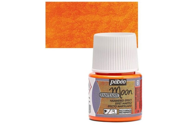 ΣΜΑΛΤΟ (ENAMEL) FANTASY MOON Fluo Orange 45ml PEBEO