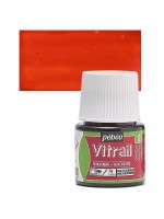 ΣΜΑΛΤΟ (ENAMEL) VITRAIL Crimson 45ml TRANSPARENT PEBEO