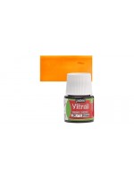 ΣΜΑΛΤΟ (ENAMEL) VITRAIL Orange 45ml TRANSPARENT PEBEO