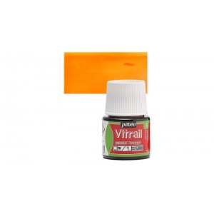 ΣΜΑΛΤΟ (ENAMEL) VITRAIL Orange 45ml TRANSPARENT PEBEO ΣΜΑΛΤΟ (ENAMEL) VITRAIL Orange 45ml TRANSPARENT PEBEO