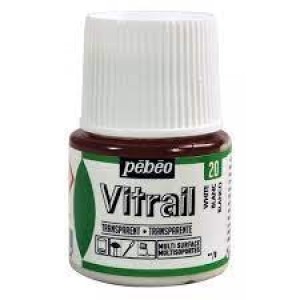 ΣΜΑΛΤΟ (ENAMEL) VITRAIL White 45ml TRANSPARENT PEBEO ΣΜΑΛΤΟ (ENAMEL) VITRAIL White 45ml TRANSPARENT PEBEO
