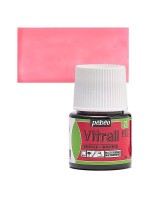 ΣΜΑΛΤΟ (ENAMEL) VITRAIL Pink 45ml TRANSPARENT PEBEO