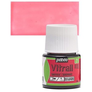 ΣΜΑΛΤΟ (ENAMEL) VITRAIL Pink 45ml TRANSPARENT PEBEO ΣΜΑΛΤΟ (ENAMEL) VITRAIL Pink 45ml TRANSPARENT PEBEO