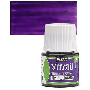 ΣΜΑΛΤΟ (ENAMEL) VITRAIL Violet 45ml TRANSPARENT PEBEO ΣΜΑΛΤΟ (ENAMEL) VITRAIL Violet 45ml TRANSPARENT PEBEO