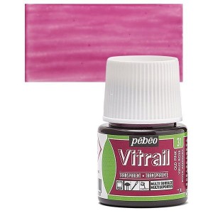 ΣΜΑΛΤΟ (ENAMEL) VITRAIL Old Pink 45ml TRANSPARENT PEBEO ΣΜΑΛΤΟ (ENAMEL) VITRAIL Old Pink 45ml TRANSPARENT PEBEO