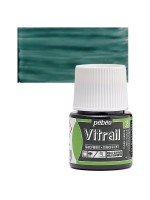 ΣΜΑΛΤΟ (ENAMEL) VITRAIL Dark Green 45ml TRANSPARENT PEBEO
