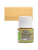 ΣΜΑΛΤΟ (ENAMEL) VITRAIL Gold 45ml TRANSPARENT PEBEO