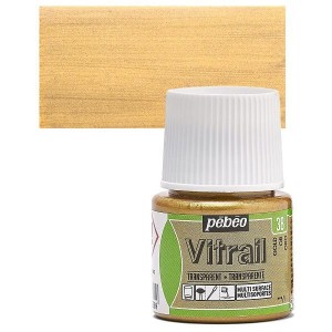 ΣΜΑΛΤΟ (ENAMEL) VITRAIL Gold 45ml TRANSPARENT PEBEO ΣΜΑΛΤΟ (ENAMEL) VITRAIL Gold 45ml TRANSPARENT PEBEO