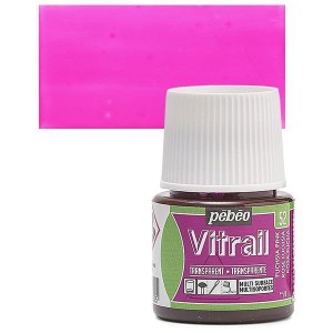 ΣΜΑΛΤΟ (ENAMEL) VITRAIL Fuschia Pink 45ml TRANSPARENT PEBEO ΣΜΑΛΤΟ (ENAMEL) VITRAIL Fuschia Pink 45ml TRANSPARENT PEBEO