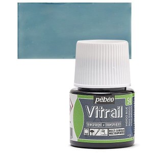 ΣΜΑΛΤΟ (ENAMEL) VITRAIL Indigo Blue 45ml TRANSPARENT PEBEO ΣΜΑΛΤΟ (ENAMEL) VITRAIL Indigo Blue 45ml TRANSPARENT PEBEO