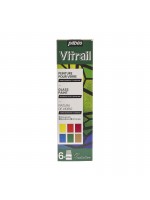 ΣΕΤ ΣΜΑΛΤΟ (ENAMEL) 6x20ml VITRAIL PEBEO